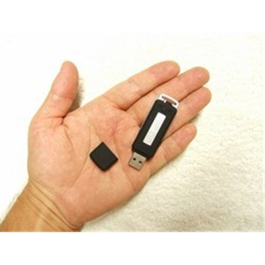 Registratore Audio incorporato in una comune Pen Drive perfettamente funzionante da 4GB