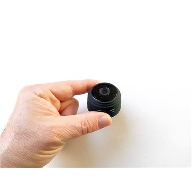 Mini camera 4K con IR, registra e trasmette audio/video in DIRETTA Web via Wi-Fi e 3G (opzionale) con Motion Detector