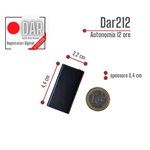 Micro registratore audio digitale piccolissimo con 12 ore di autonomia, attivazione vocale VAS e filtro DSP