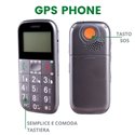 Cellulare+GPS, invio posizione via Web e SMS, tasto SOS, ottimo per anziani e bambini