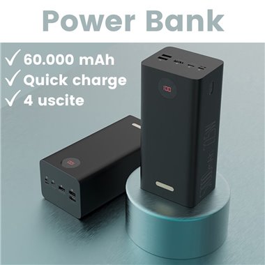 Power bank 60000 mAh