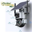 telecamera solare con sim 4G, completamente indipendente