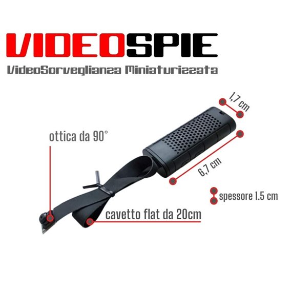 Spy cam - Mini camera - VIDEOSPIA - microspia VSPRO5.90