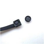 Spycam VideoSpia FullHD 1080p a BOTTONE trasmette e registra audio/video in remoto su smartphone - Batteria interna da 1,5 ore