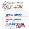 Localizzatore GPS anonimo Discovery DS20 stagno magnetico con sim anonima