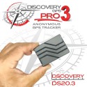 Localizzatore GPS anonimo Discovery DS20 stagno magnetico con sim anonima