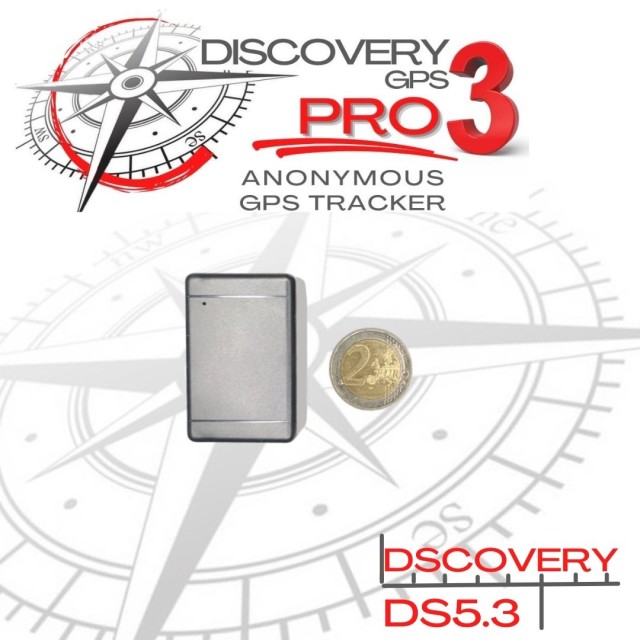 Localizzatore GPS anonimo Discovery DS5 stagno magnetico con sim anonima