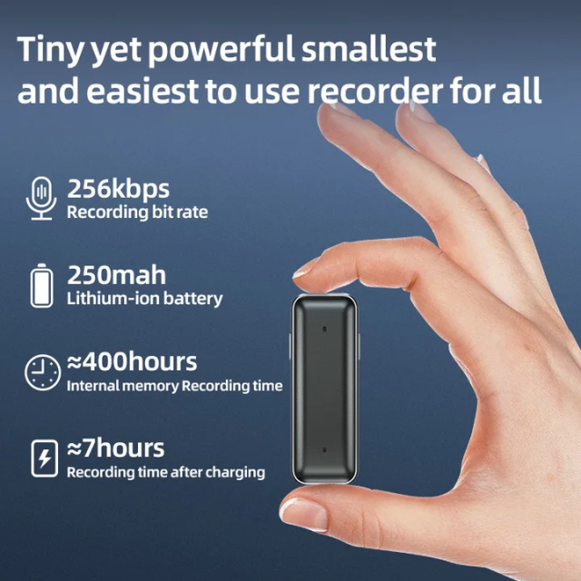 RBT01 Mini registratore bluetooth
