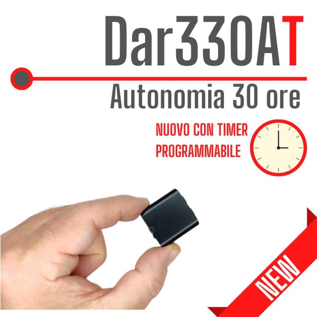 Mini registratore nascosto con 30 ore di autonomia