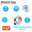 Spy cam con alimentazione diretta a 220V